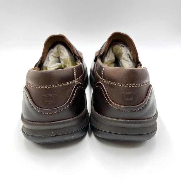 NEW Florsheim Mens‎ Size 8 Central Penny Brown Leather Slip On Loafers Shoes main image 8